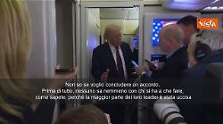 Crisi Iran, Trump: Non so se vogliamo fare un accordo, non sappiamo nemmeno con chi parlare