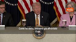 Guerra in Iran, Trump: Incoraggiamo fortemente gli alleati ad aiutarci nello Stretto di Hormuz