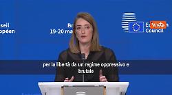 Crisi Golfo, Metsola: La guerra pesa sulle famiglie dell'Ue, serve indipendenza energetica