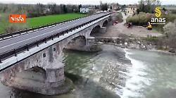 Ponte Nure sulla Via Emilia riaperto al traffico, lavori ultimati da Anas in sei mesi