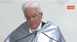 Mattarella: La violazione del diritto internazionale porta a un'arbitraria terra di nessuno