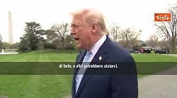 Trump su Hormuz: La Nato dovrebbe aiutarci ma finora non ha avuto il coraggio di farlo