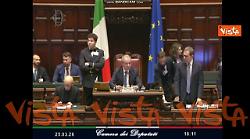 Applauso in Aula a Montecitorio alla notizia delle dimissioni di Santanch&egrave;