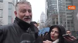 Giuli al monumento di Colombo a New York: Usa e Italia lavorano insieme attraverso la cultura