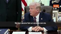 Trump a giornalista dopo domanda su Iran: &Egrave; impertinente, abbiamo avuto problemi con lei