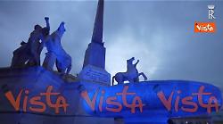 Il Quirinale in blu per la "Giornata Mondiale della Consapevolezza dell'Autismo"
