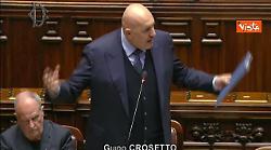 Guerra Iran, Crosetto alla Camera: Il nostro Paese ha bisogno di unit&agrave;