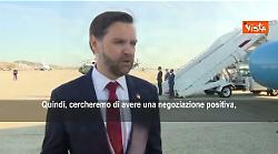 Vance su colloqui Iran: Se ci prenderanno in giro non saremo ricettivi