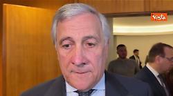 Tajani in Libano: Ci auguriamo che Iran non costruisca la bomba atomica