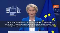 Elezioni Ungheria, von der Leyen: Ue pi&ugrave; forte, ora subito voto a maggioranza qualificata