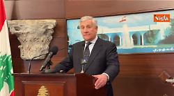 Tajani a Beirut: A Israele chiediamo stop attacchi a civili e a militari Unifil