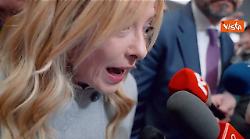 Meloni: Per quanto possa essere difficile, mio orizzonte rimane l'Occidente