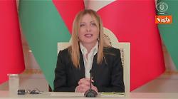 Meloni: Dalla guerra in Ucraina forniture energetiche azere determinanti per sicurezza dell'Italia