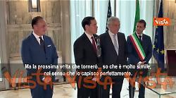 Rubio: La prossima volta far&ograve; un discorso in italiano, lo sto imparando