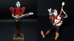 Lucio Corsi finisce nel presepe. Dal palco di Sanremo alla terracotta dell'artista Marco Ferrigno: l&rsquo;anno irripetibile del cantautore maremmano