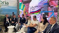 Il cicloturismo prende quota, Gubbio protagonista alla Bit di Milano: capofila del progetto Umbria Nord Est Trail Land