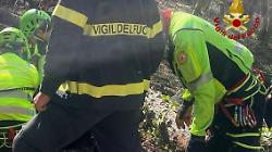 Operatore forestale rimane ferito in una in zona impervia: il recupero in elisoccorso