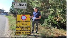 Una strada a met&agrave; da mettere in sicurezza: nuova istanza su Villanova