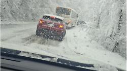 Neve e vento in Umbria: scatta l'allerta gialla. Ecco la situazione nelle strade della regione