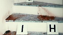 Sangue villetta di via Pascoli