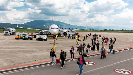 Aeroporto dell'Umbria: "Totale regolarit&agrave; dei voli programmati e nessun problema di carburante"