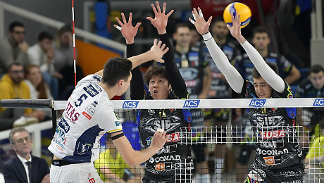 Secondo ko per Perugia: la Sir cade 3-1 a Trento