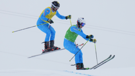 Milano-Cortina, doppietta azzurra nello ski cross: oro a Deromedis e argento a Tomasoni