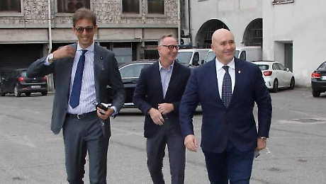 Paolo Tagliavento, l'ex arbitro in Comune: "Da oggi sar&ograve; di parte per il bene della citt&agrave;"