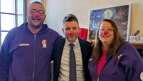 Lotteria del naso rosso. Il sindaco Burico: "Trasi Vip realt&agrave; da sostenere e valorizzare"