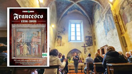 Sulle tracce del Poverello a Foligno nel sesto numero di Francesco 1226-2026. Sfoglia l'inserto