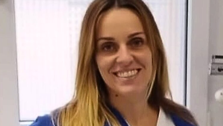 Gualdo Tadino, l'infermiera Serena Venturi ha salvato un anziano colto da malore nei pressi di una chiesa