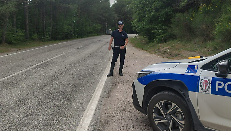 Controlli sulla strada Apecchiese: fermate 30 moto, due sanzioni