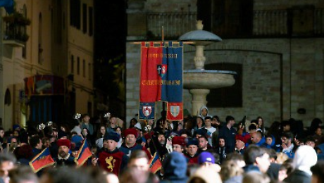 Tutto pronto oggi per dare il via al Calendimaggio: la Nobilissima e la Magnifica tornano a sfidarsi