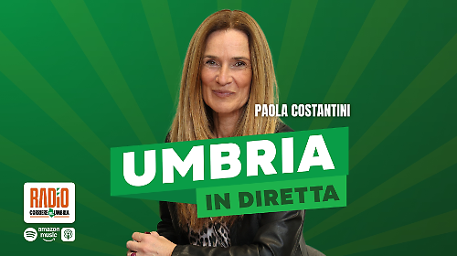 Umbria in diretta torna con la nuova stagione: Massimiliano Presciutti ospite della prima puntata