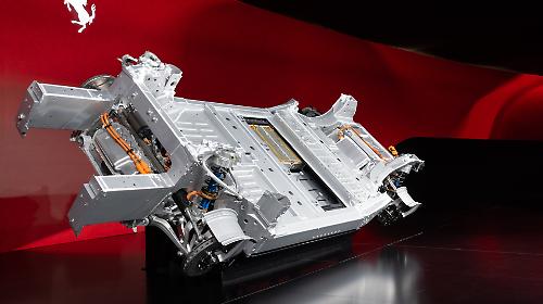 Prime anticipazioni dell’elettrica Ferrari, che debutterà nel 2026