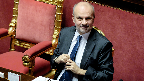 Il ministro della Salute Orazio Schillaci in visita al Corriere dell'Umbria
