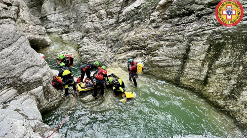 Orvieto, sportivo ferito nella Forra di Prodo trasportato in ospedale