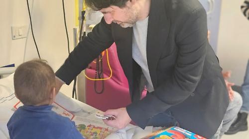 Da Gaza due bambini palestinesi accolti per cure oncologiche