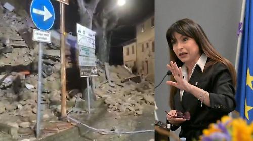 Crollo delle mura del castello di Fabro, presidente Proietti: "La prevenzione ha evitato possibili conseguenze gravi"