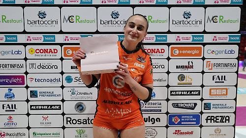 Orgoglio Bartoccini Mc Restauri, Chieri ko al tie-break con una Recchia super