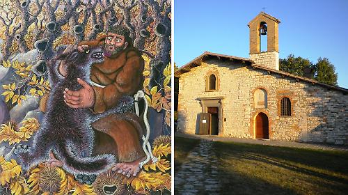 Gli antieroi di Covili e lo spettacolo su Francesco a Gubbio alla Vittorina dove il poverello ammans&igrave; il lupo