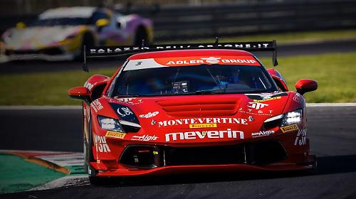 Un team di Perugia brilla al Ferrari Challenge: &egrave; bronzo in Francia