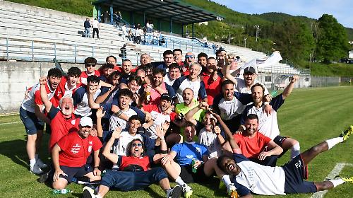 Atletico Gualdo Fossato in estasi, Promozione al fotofinish