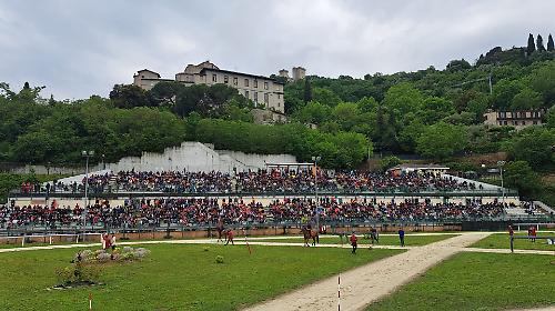 Trionfa il Terziere Santa Maria alla 58esima Corsa all'Anello. Paterni &egrave; il miglior cavaliere 2026