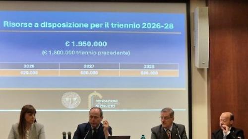 Bandi e aiuti dalla Fondazione Cro. Il presidente Libero Mario Mari: "Incrementate le risorse grazie a una gestione positiva del patrimonio"