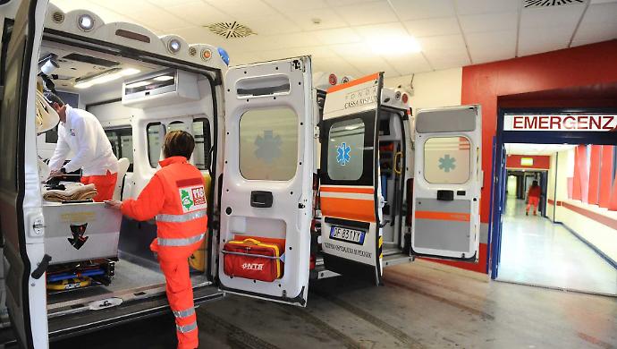 operaio travolto ospedale soccorso