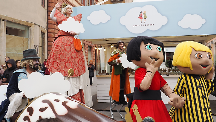 Eurochocolate, al via il festival internazionale del cioccolato. Il tour della 31esima edizione: dalle terre del cacao allo Spazio Nuvola