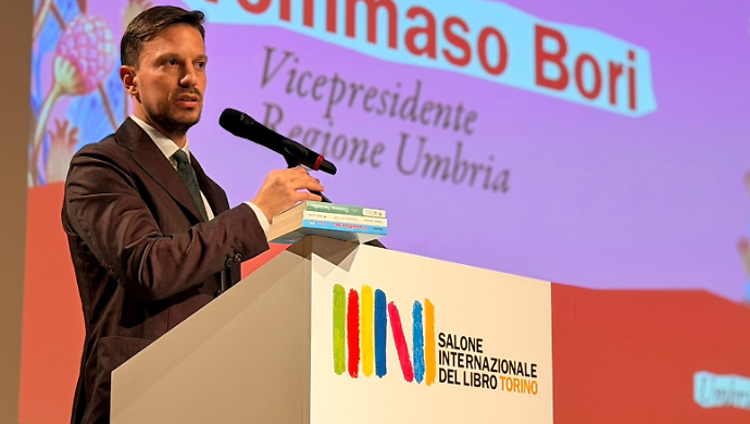 Umbria ospite al Salone del Libro di Torino. Il vicepresidente Bori: "Incentivare la lettura e promuovere l&rsquo;editoria &egrave; un progetto di civilt&agrave;"