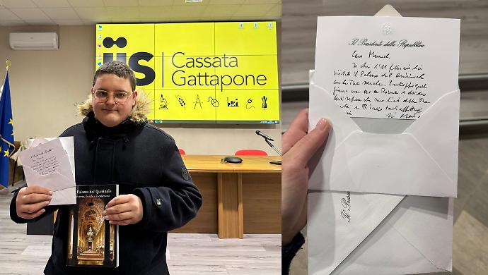 Fa della Repubblica la sua passione e riceve una lettera da Matterella: &ldquo;Caro Manuel&rdquo;