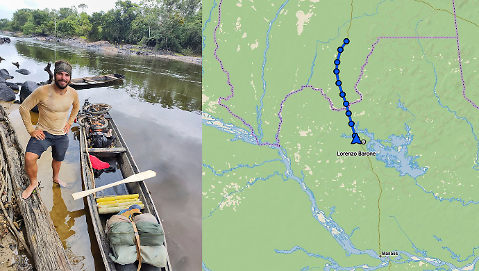 Lorenzo Barone fallisce la tappa fluviale del Project dust: "Grande frustrazione ma realizzer&ograve; il mio sogno"
